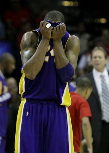 Kobe Bryant Frustrated