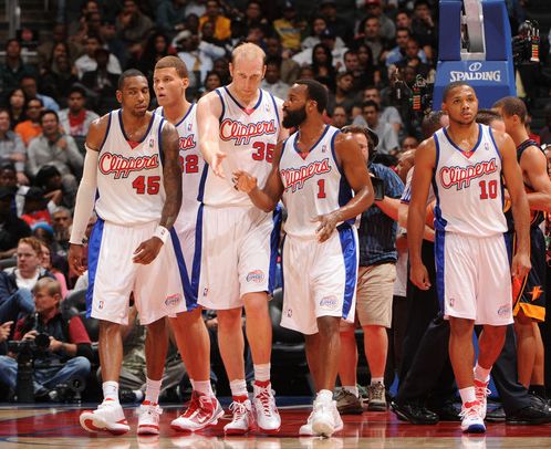 baron davis clippers 2009. Clippers teammates Rasual