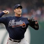 Derek Lowe 150x150 2011 MLB Opening Day   Best Pictures