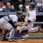 Russell Martin 150x150 2011 MLB Opening Day   Best Pictures