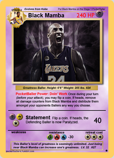 NBA Players as Pokemon Cards