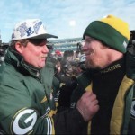 Favre Holmgren 150x150 Great Quarterback   Head Coach duos in NFL History