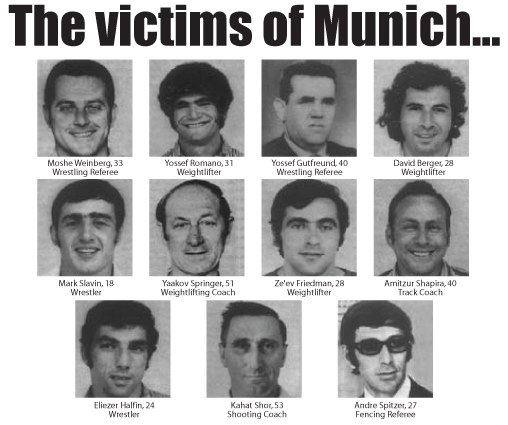 Munich Massacre Victims