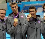 Matt Grevers, Brendan Hansen, Michael Phelps and Nathan Adrian