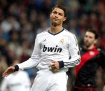 Cristiano Ronaldo in the rain
