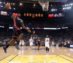 LeBron James vs Warriors