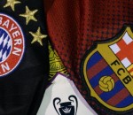 Bayern, Barcelona Crests