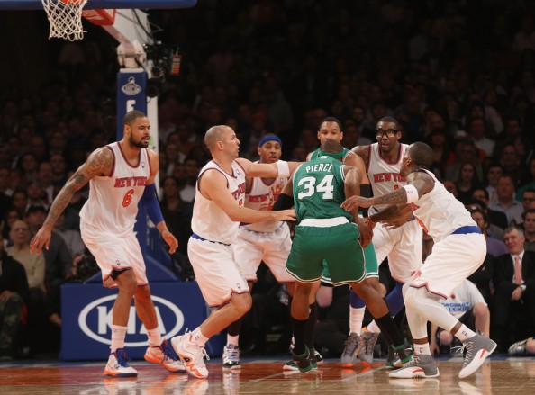 Knicks Defense on Paul Pierce