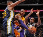Lakers vs Jazz 2013