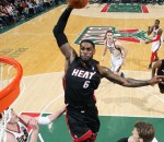 LeBron James Dunk vs Bucks