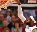 LeBron James Dunking