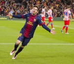 Lionel Messi scores