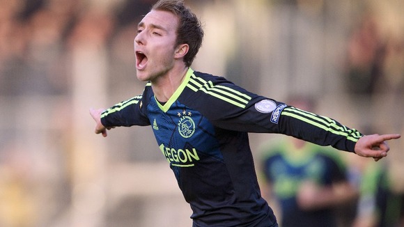 The 21 year old Eriksen, capped 34 times for Denmark, has scored 30 goals in 156 matches for Ajax since 2009.