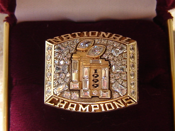 FSU Championship Ring 1999