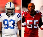 The projected starters for the Tampa Bay Buccaneers next season at the defensive end positions have a combined 12 sacks in their NFL careers (both entering the league in 2011). Surely, Abraham or Freeney could be of some assistance
