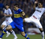 Riquelme's goal for Boca in the 1-1 draw with Corinthians was his first for the club since his return after a short hiatus