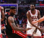 LeBron James Shoved