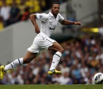 Tottenham Hotspur's Dembele runs with the ball during their English Premier League soccer match against Norwich City at White Hart Lane in London