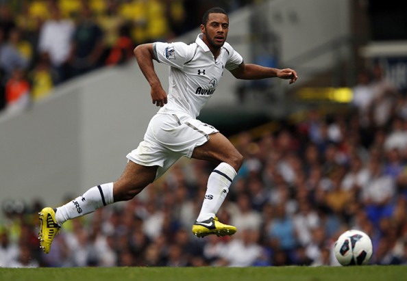 Tottenham Hotspur's Dembele runs with the ball during their English Premier League soccer match against Norwich City at White Hart Lane in London