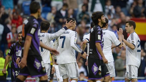 Real Madrid beat Valladolid