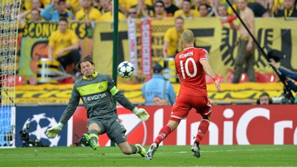 Robben to the Face