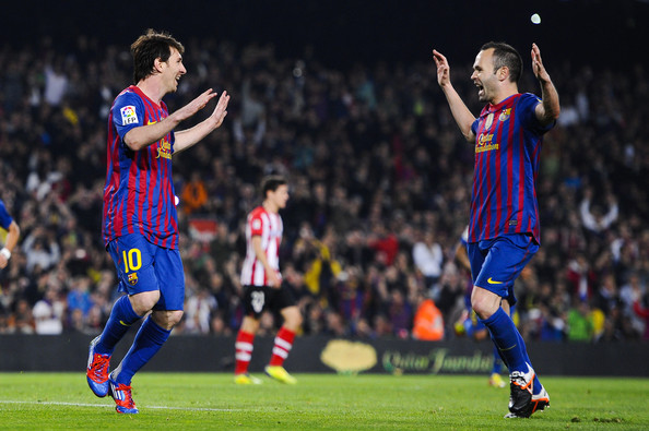 Lionel Messi, Andres Iniesta
