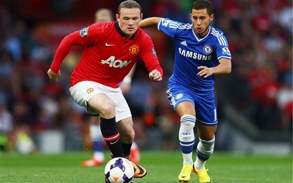 Eden Hazard, Wayne Rooney