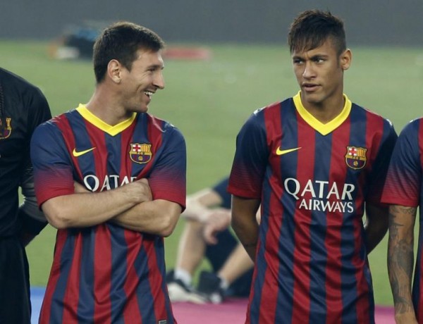 Messi Neymar e1375516103761 FC Barcelona   Lionel Messi & Neymar Still Waiting For Their Partner