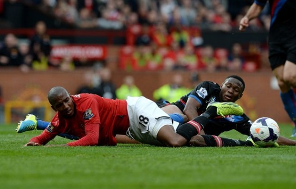 Ashley Young after the dive