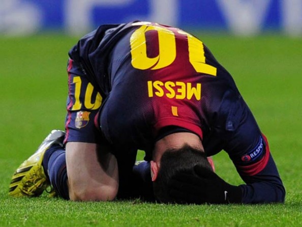 Messi Hurt