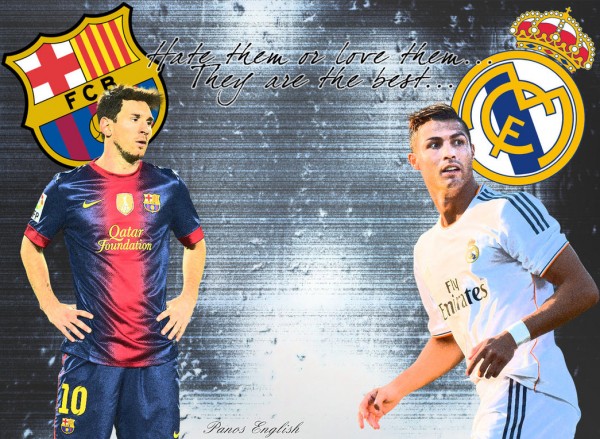 Messi & Ronaldo Art