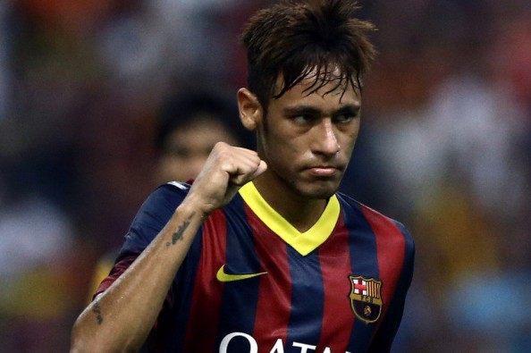 Sweaty Neymar