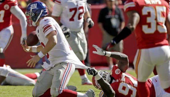 With 15 interceptions thrown this season by Eli Manning, he has outdone every other NFL team.