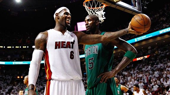 LeBron James and the Miami Heat have beaten the Boston Celtics twice in the playoffs over the last three years.