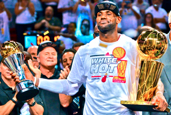 After two NBA titles with the Miami Heat, not to mention two Finals MVP awards and four more in the regular season, there's no reason to bring up the clutch issue regarding LeBron James