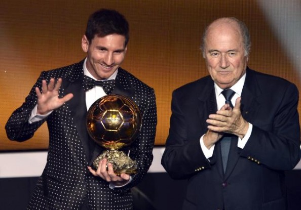 Messi, Blatter