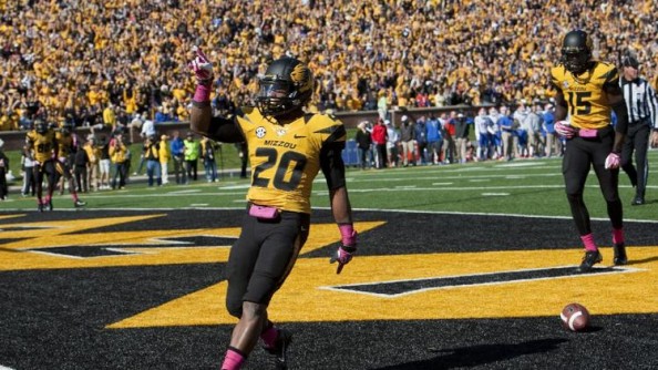 #14 Missouri beat #22 Florida 36-17, improving to 7-0 this season, leading the SEC East and probably positioning themselves to be in the top 10 of the first BCS Standings.