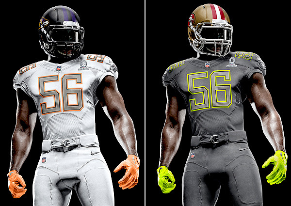 New Pro Bowl Uniforms