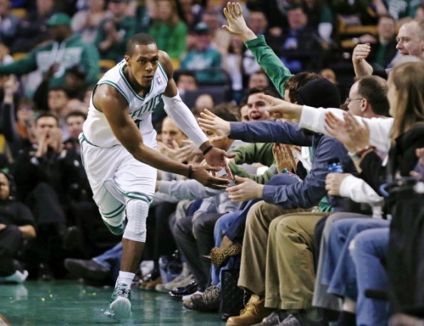 Rajon Rondo has helped the Boston Celtics reach six consecutive playoffs, but he didn't play in their most recent postseason series, staying out with an injury.