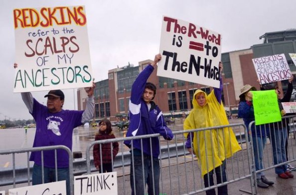 Redskins Protest