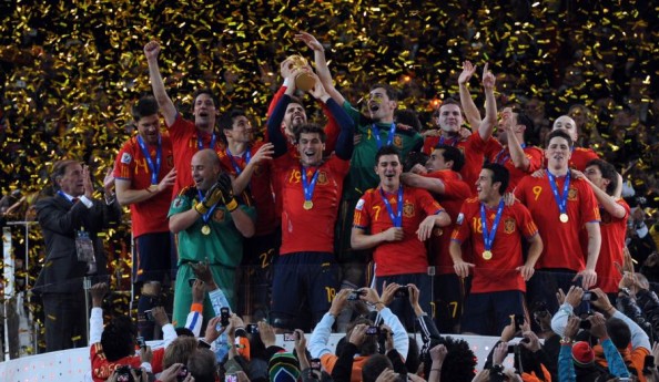 Spain 2010 World Cup champions