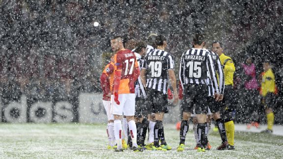 Galatasaray, Juventus, Snow