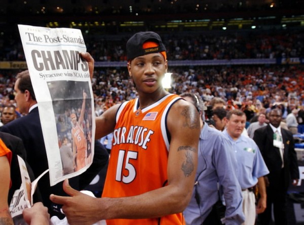 Is this the last championship Carmelo Anthony wins?