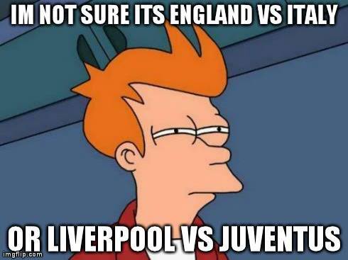 England, Italy, Liverpool, Juventus