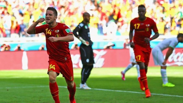 Belgium beating Algeria
