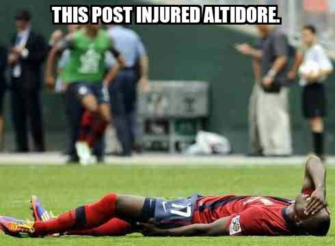 Injured Altidore