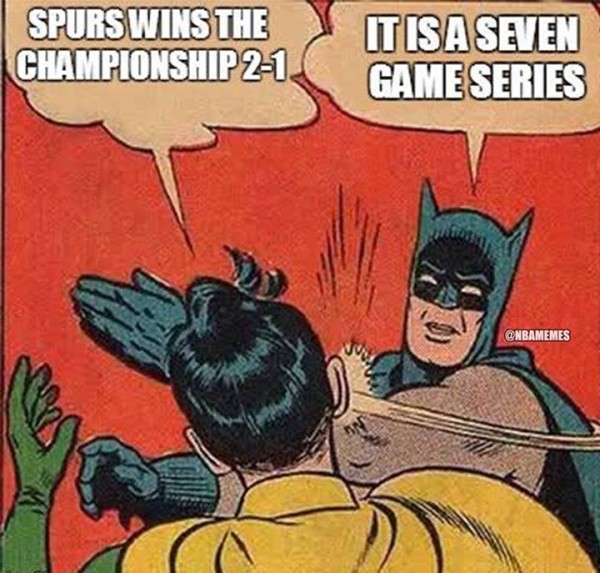 It's a 7 game series