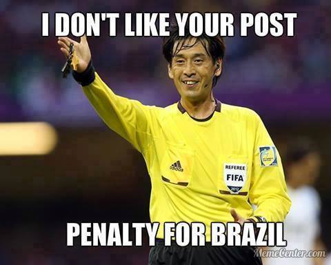 Penalty for Brazil