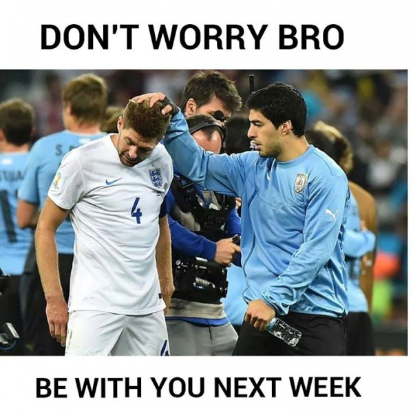 20 Best Memes of Luis Suarez & Uruguay Beating England in the World Cup