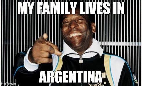Pele moving to Argentina